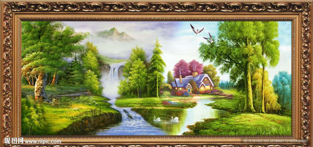 风景油画