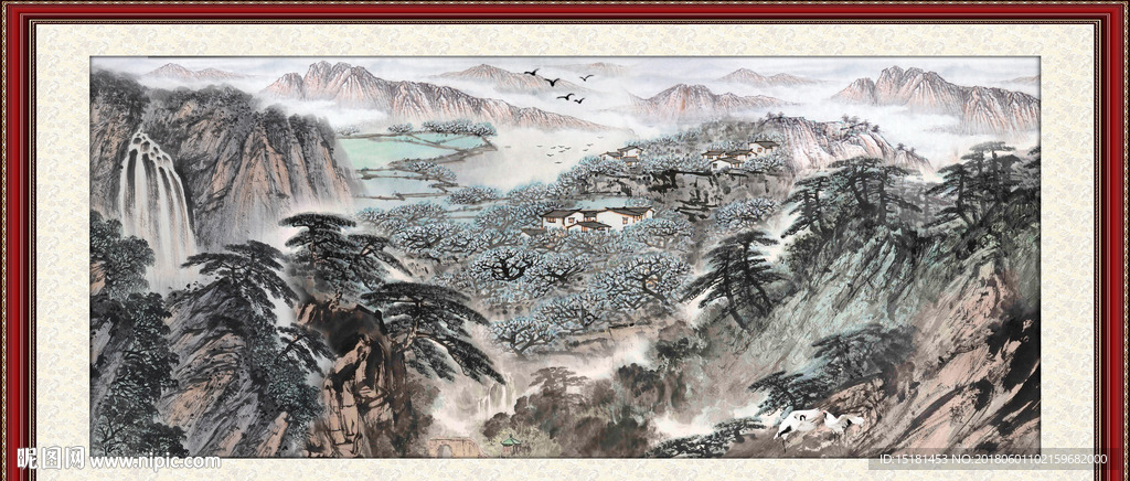 国画山水