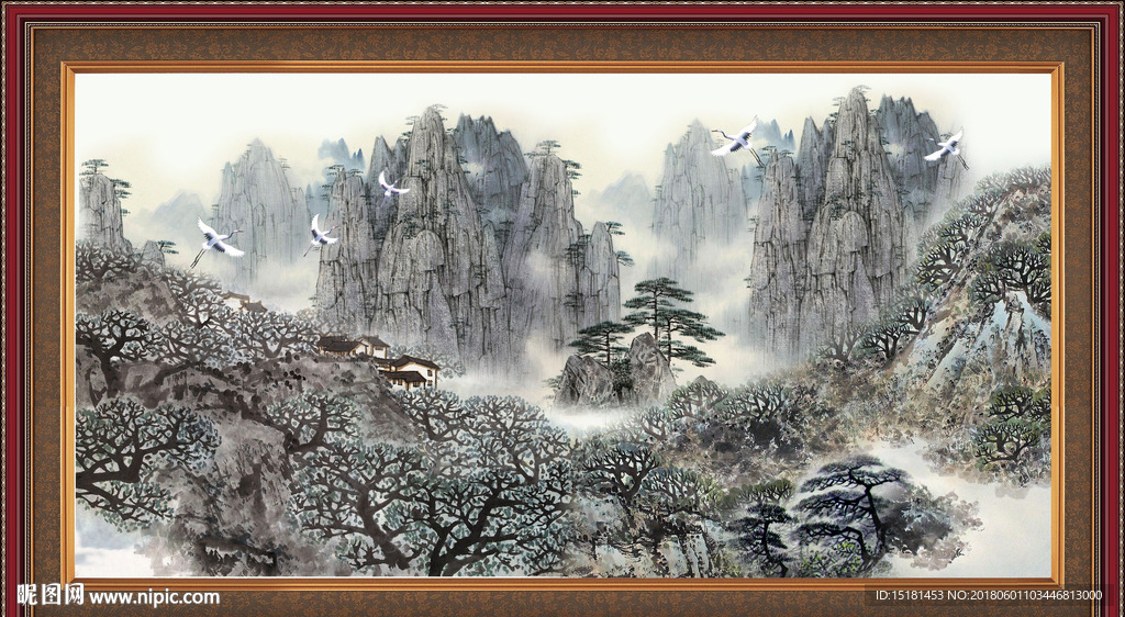 国画山水