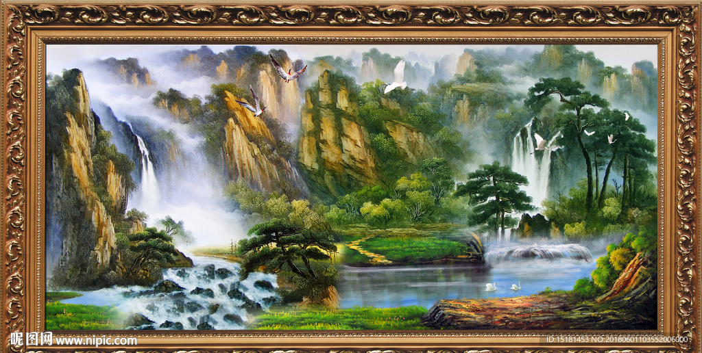 风景油画