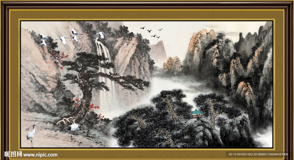 水墨国画