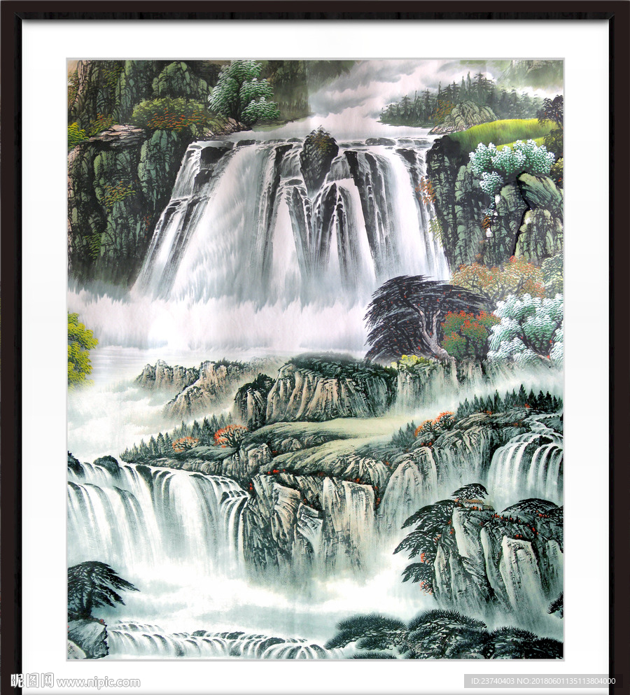 山水国画
