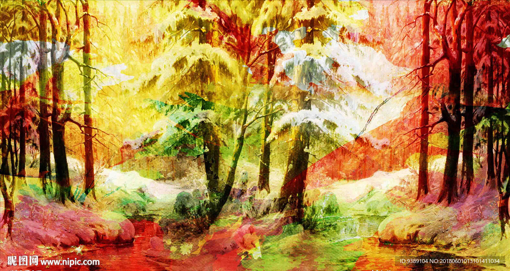 风景油画