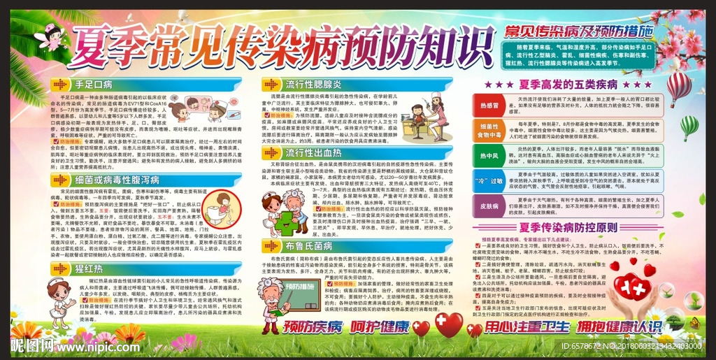 预防夏季传染病