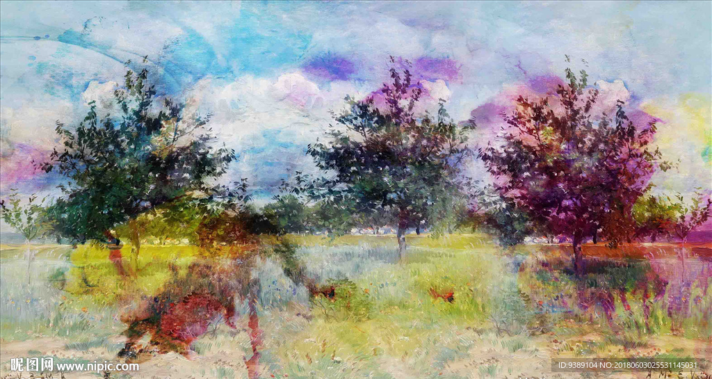 风景油画