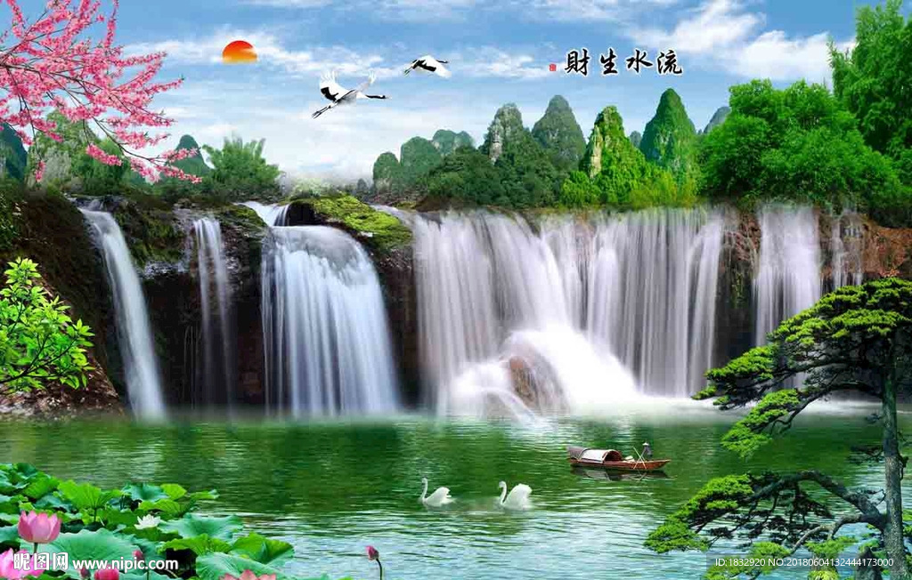 客厅风景画