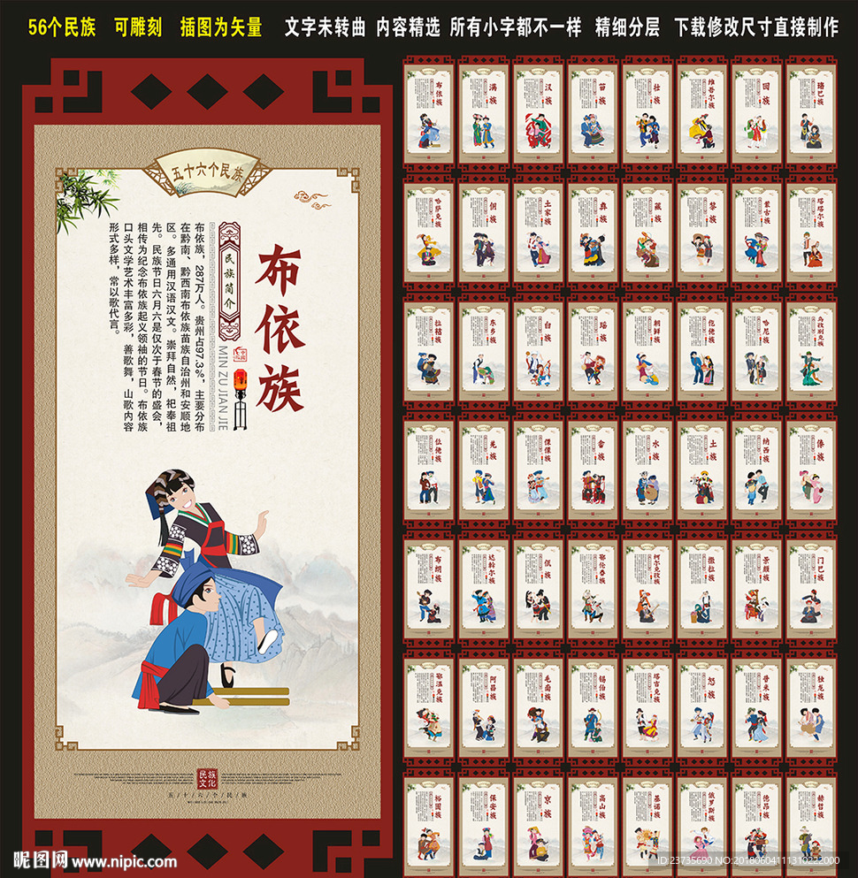 五十六个民族