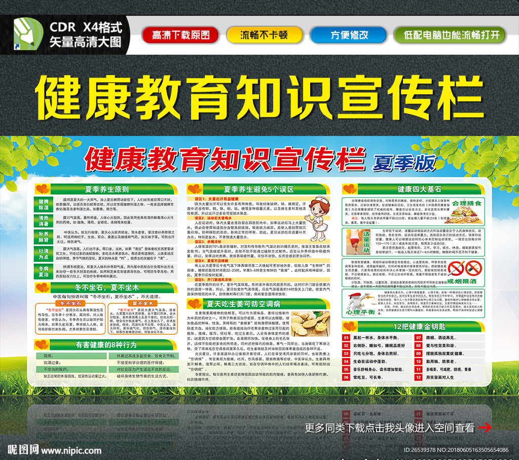 健康教育知识宣传栏