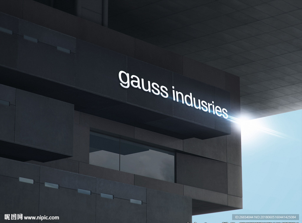 高端墙面效果图立体3D样机模型