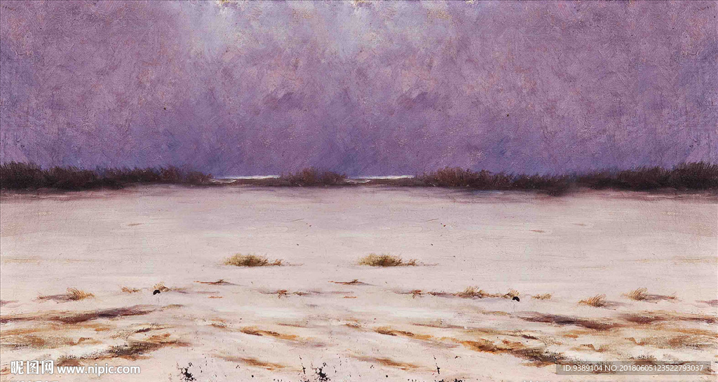 唯美油画