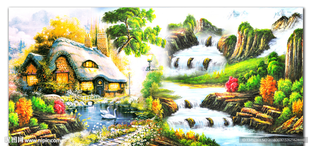 油画