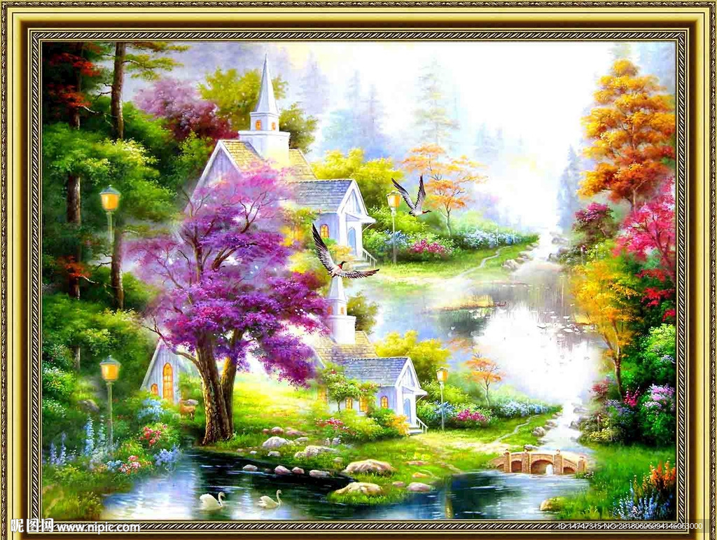 风景油画