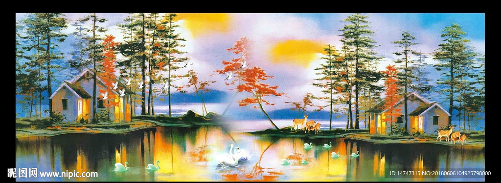 风景油画