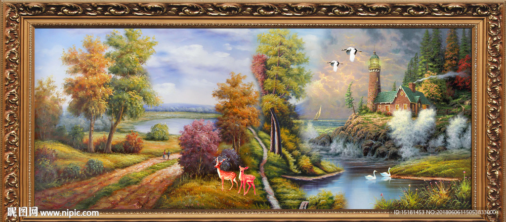 风景油画