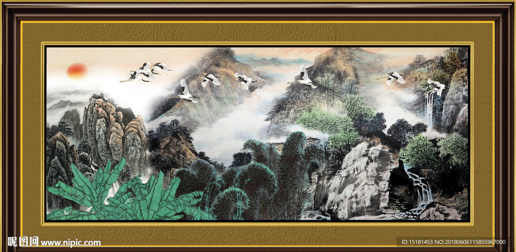 国画山水