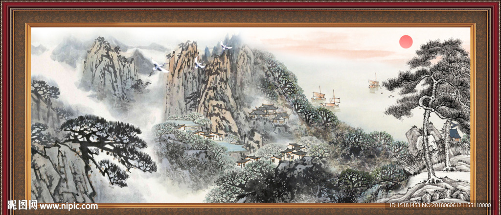 国画风景