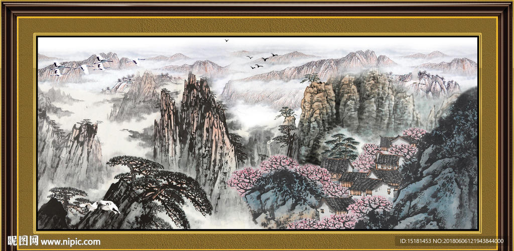 国画山水