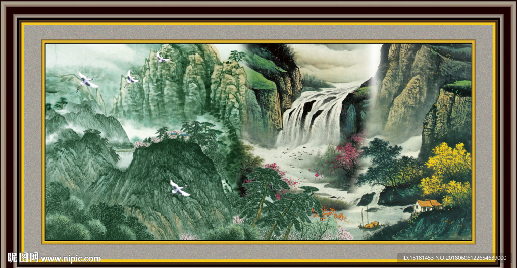 山水国画