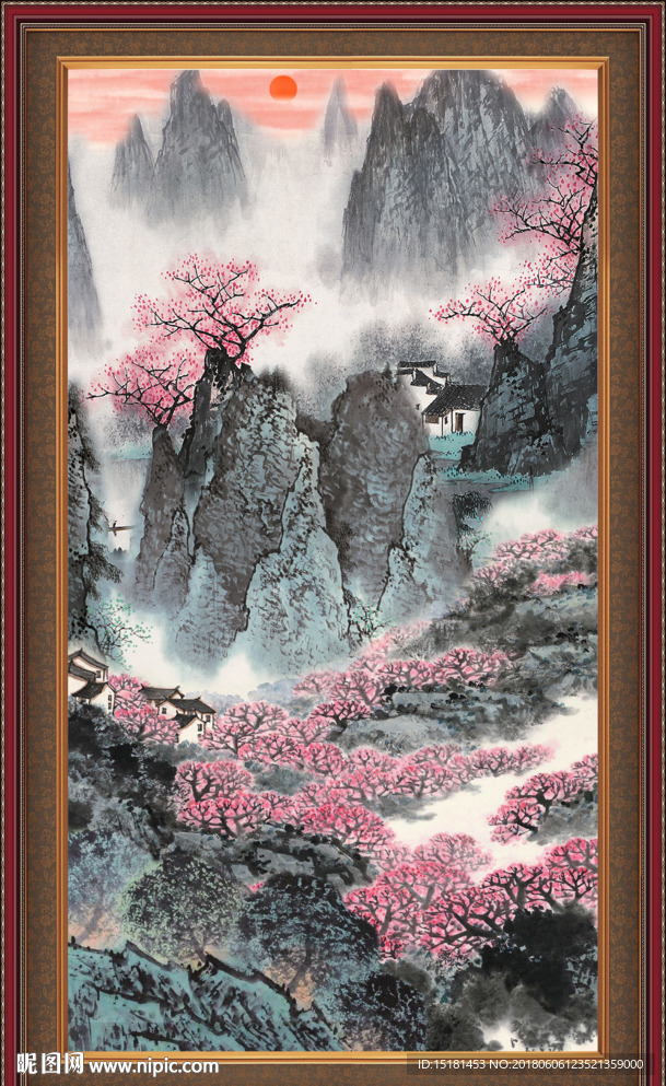 国画山水