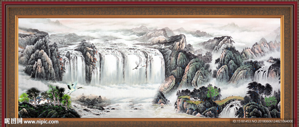 山水国画