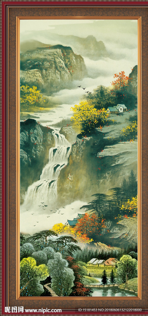 山水国画