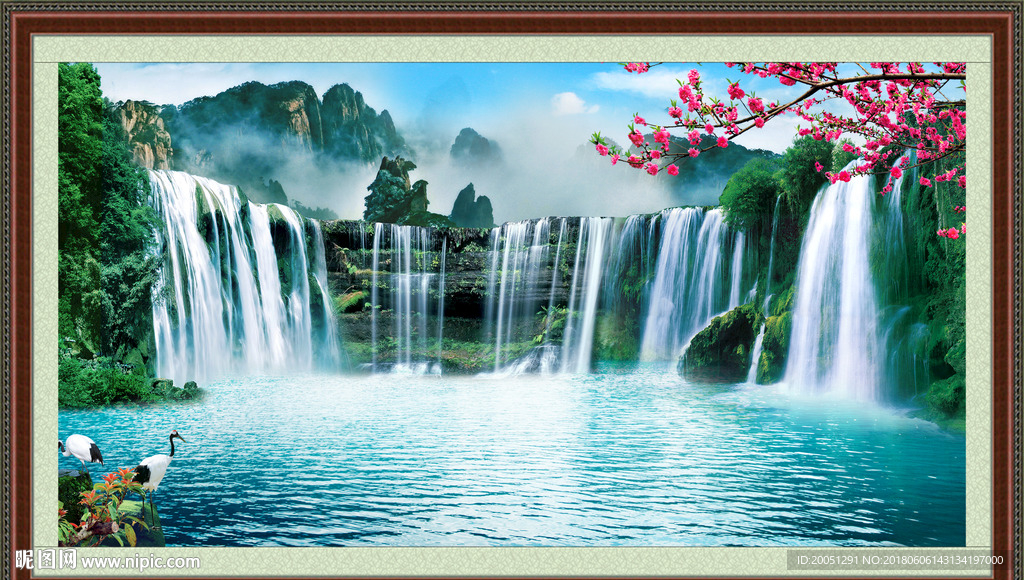 山水国画