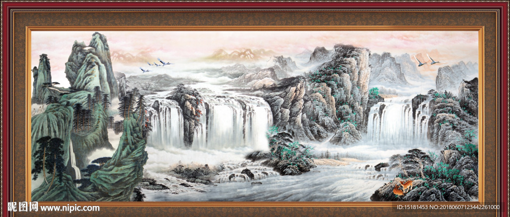 山水国画