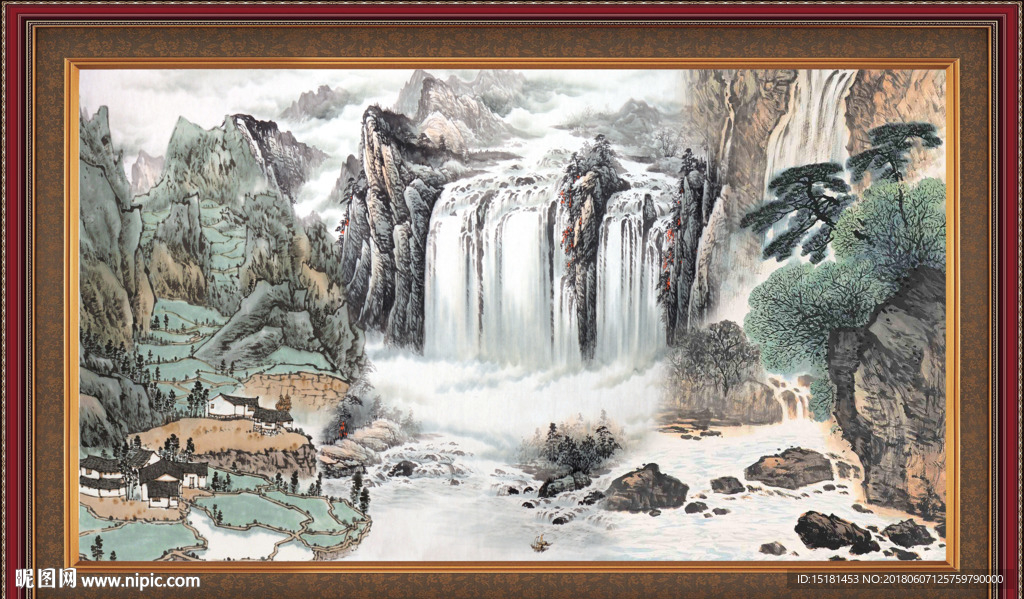 山水国画