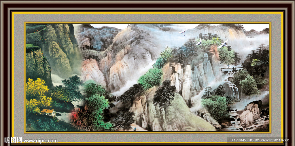 国画山水
