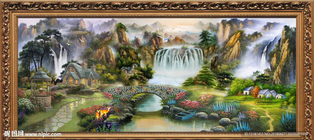 风景油画