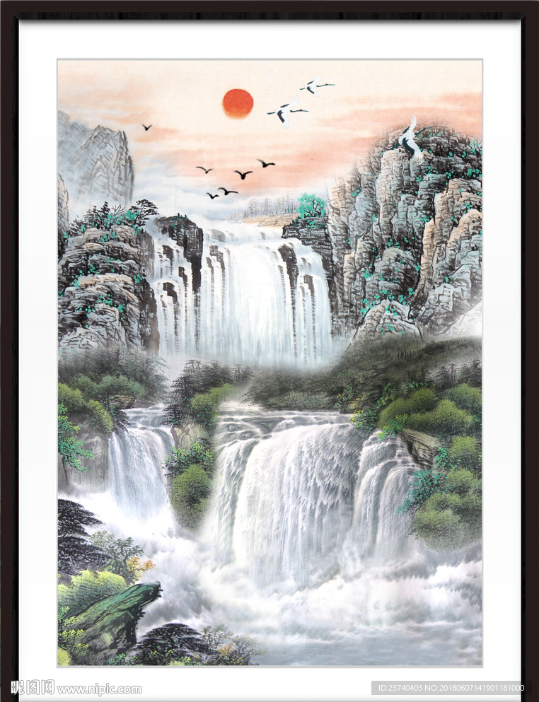 山水国画