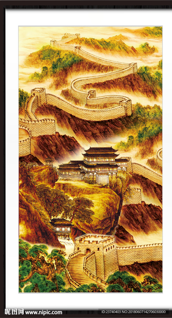 长城国画