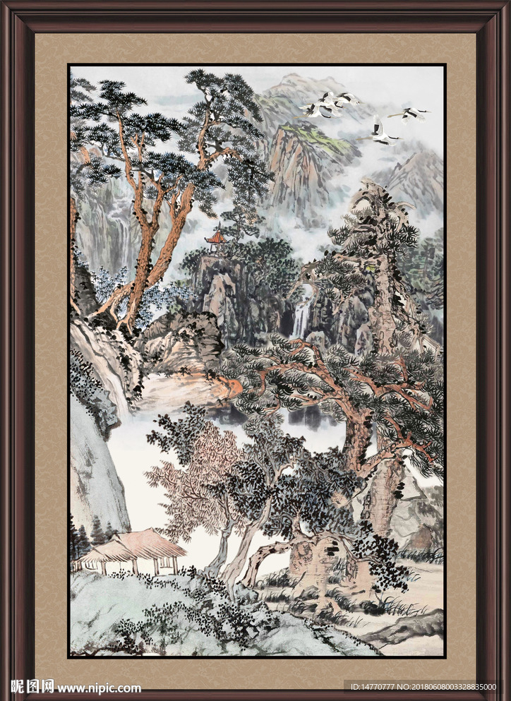 山水国画
