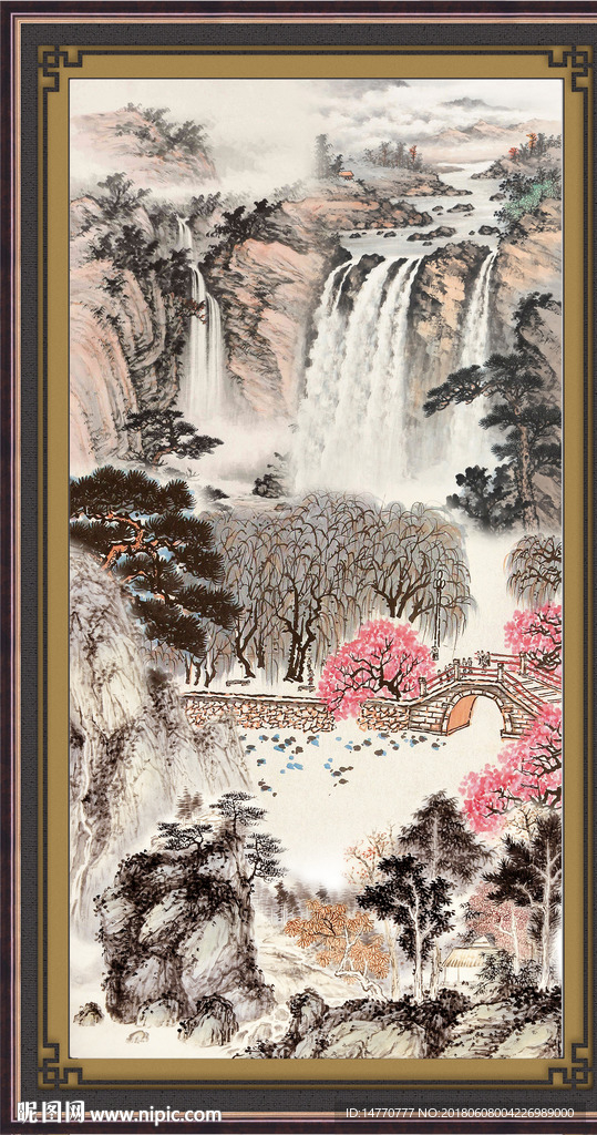 山水国画