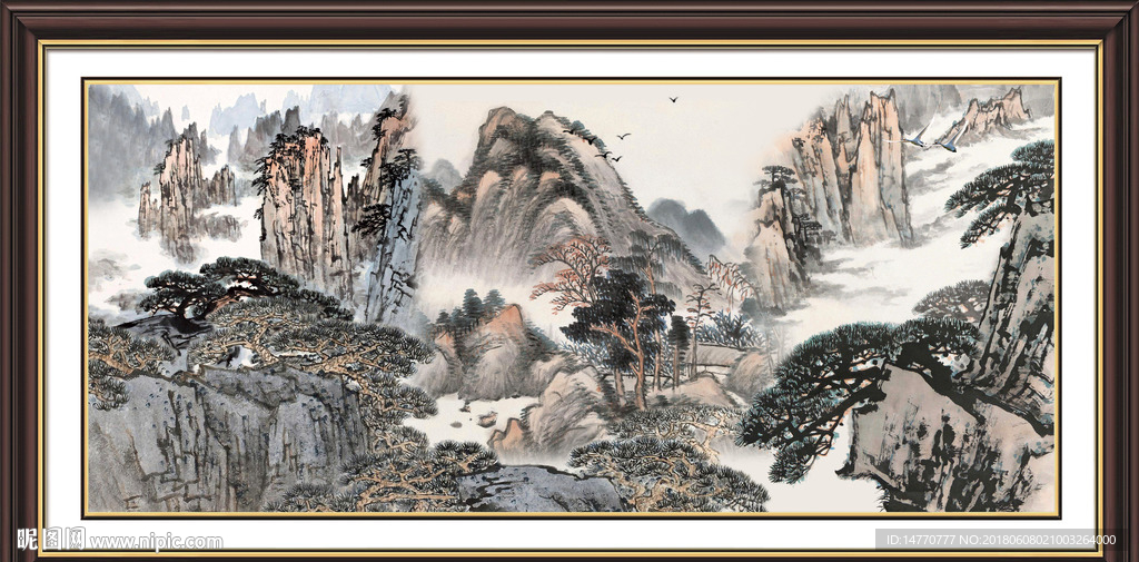 水墨国画