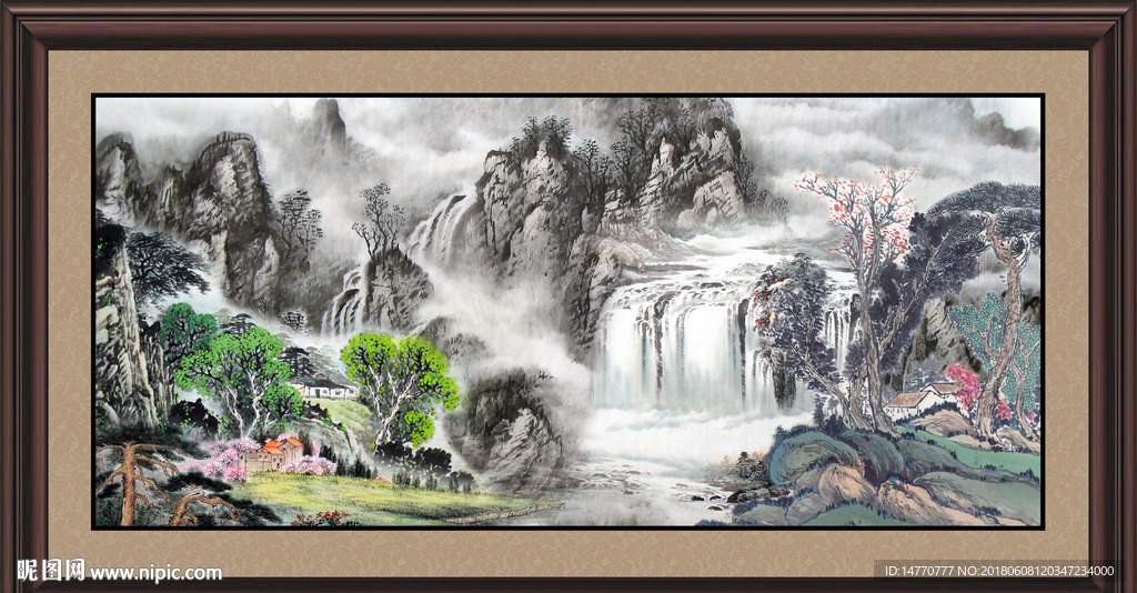 山水国画