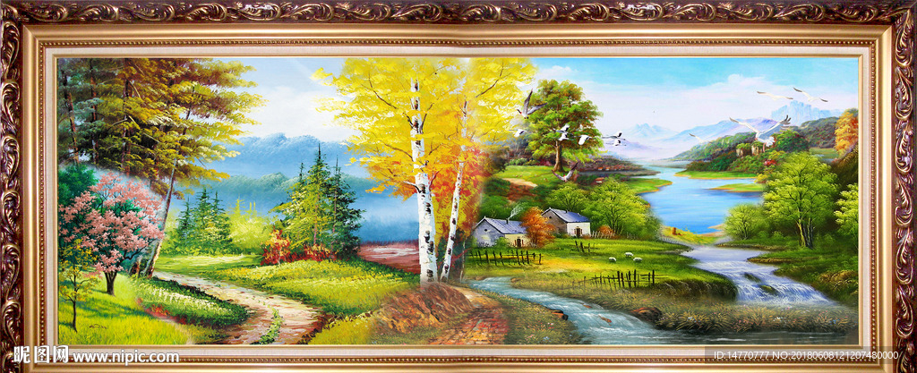 风景油画