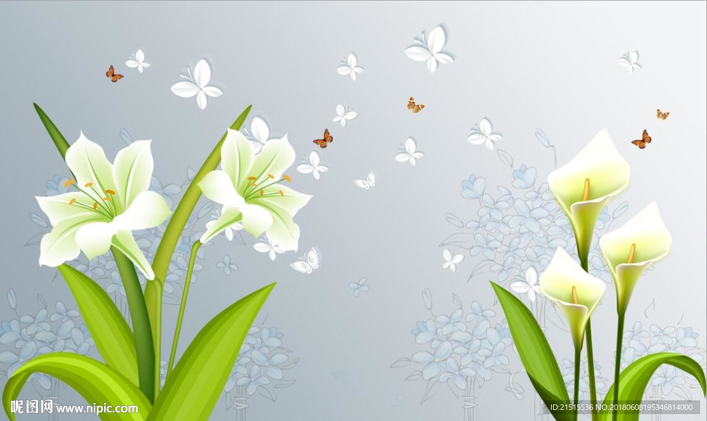 梦幻百合花