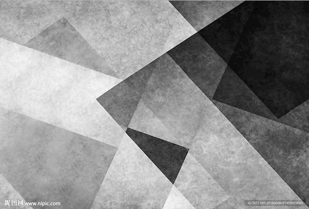 北欧风格墙纸现代简约抽象创意黑