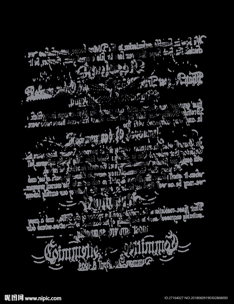 服装图案 T恤图案 纺织图案