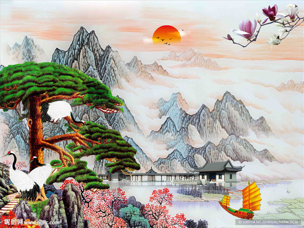 迎客松