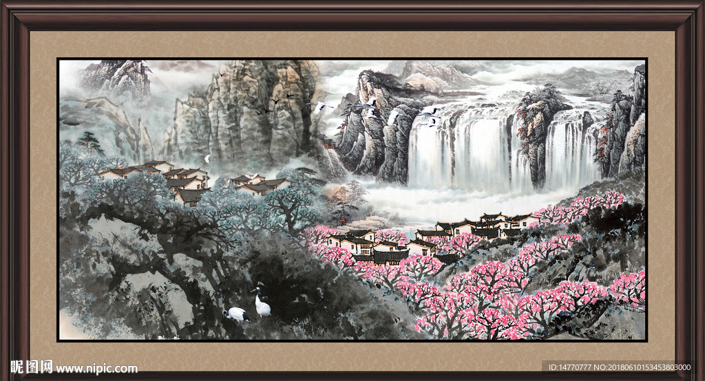 山水国画