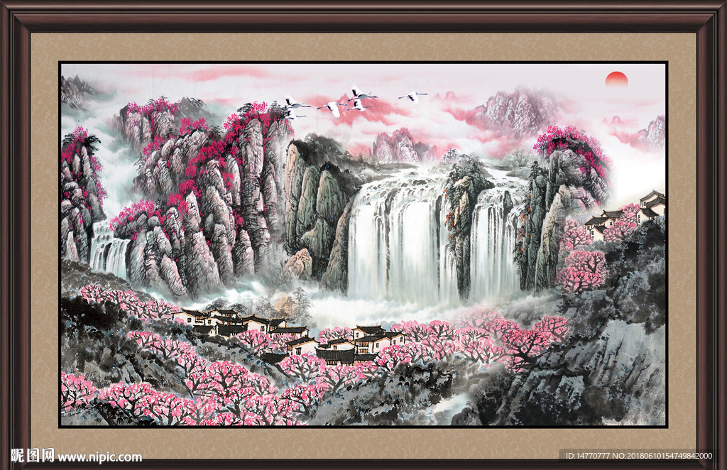 国画山水