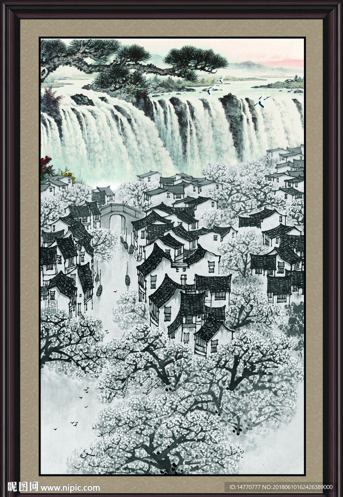 水墨国画