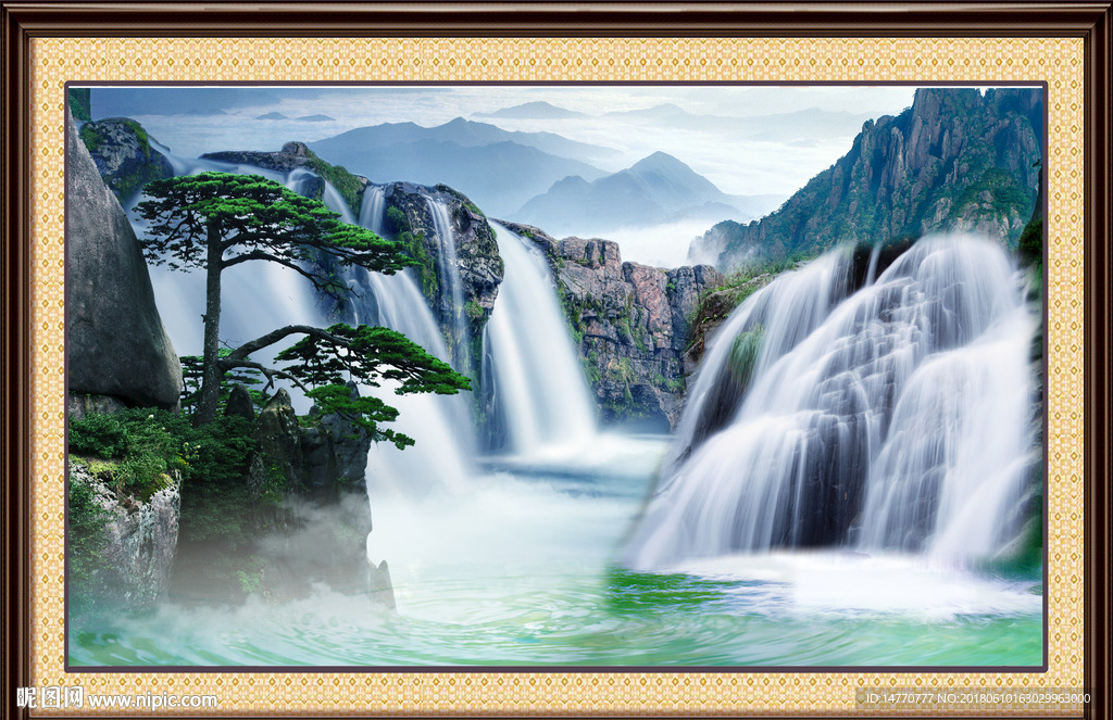 山水国画