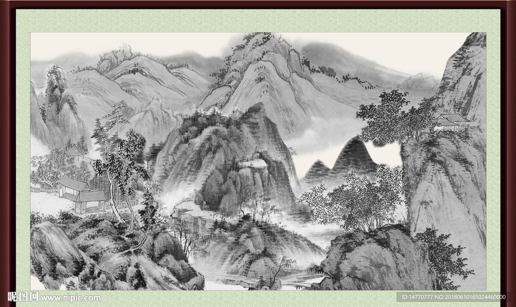 水墨国画