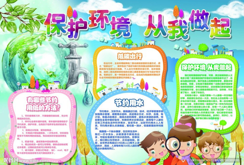 PS环保小报  非WORD格式