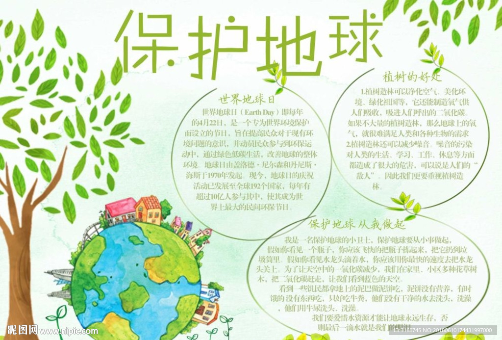 PS环保小报  非WORD格式