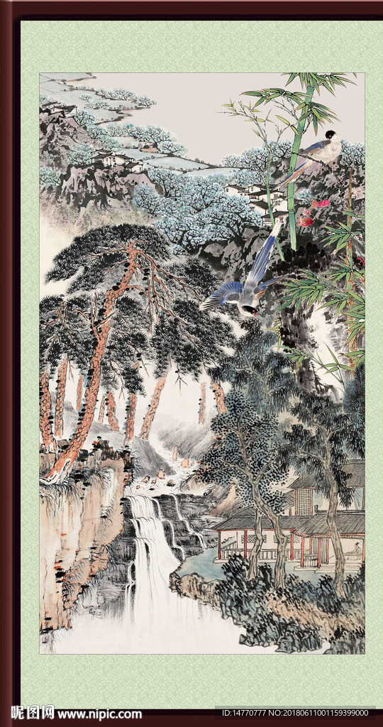 山水国画