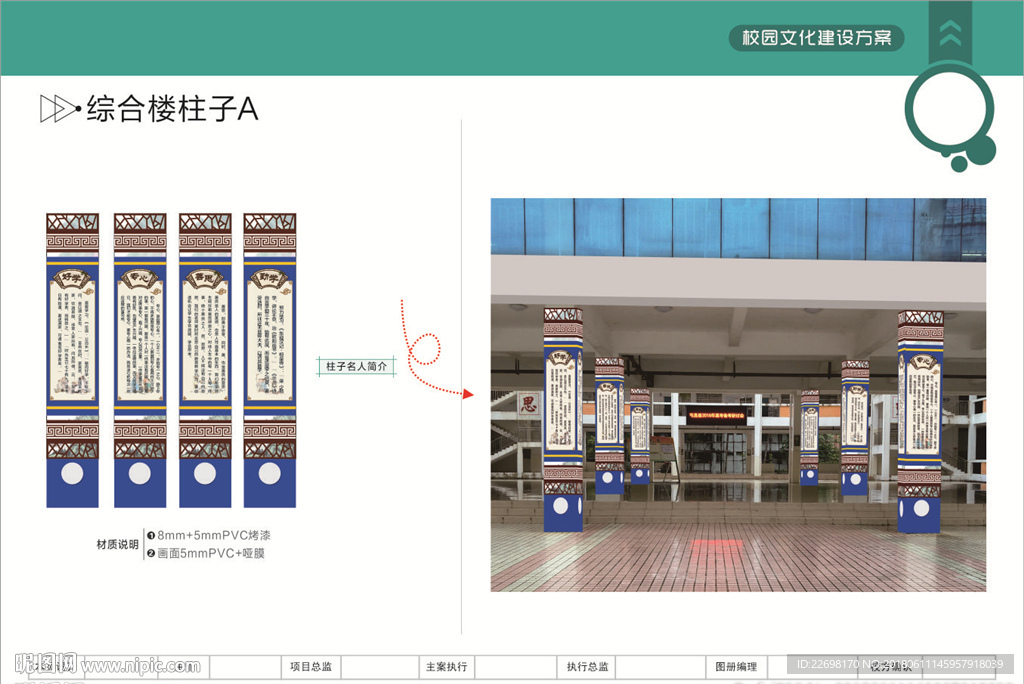 校园柱子文化